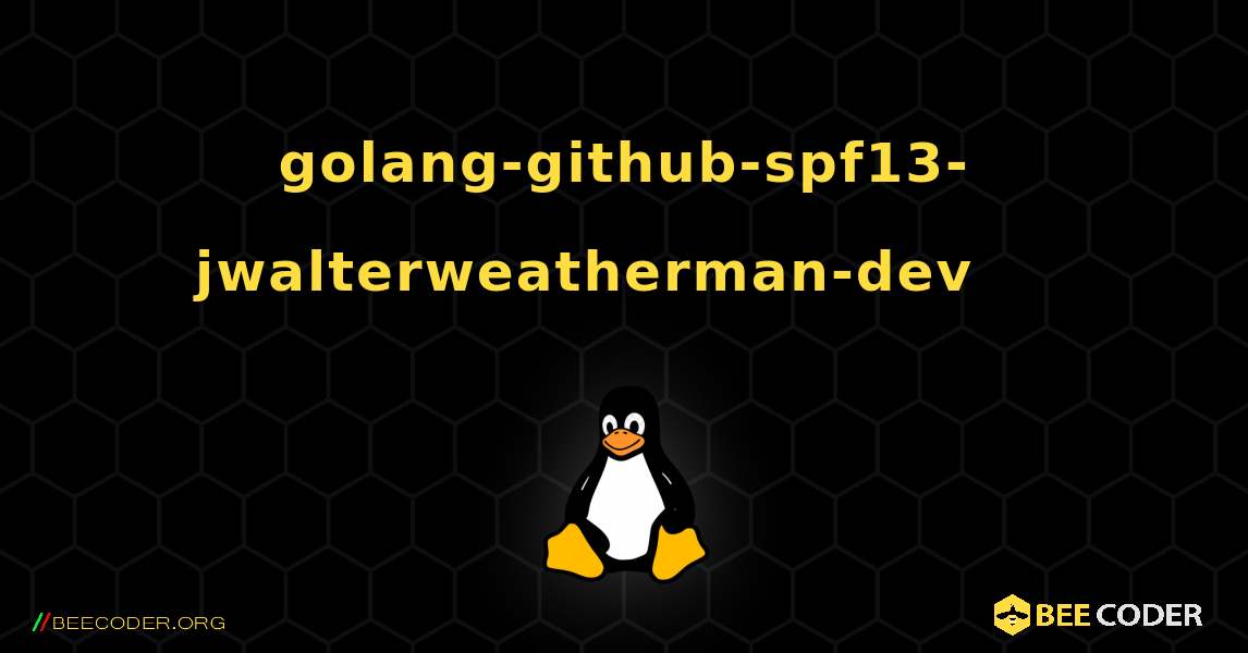 golang-github-spf13-jwalterweatherman-dev 를 설치하는 방법. Linux