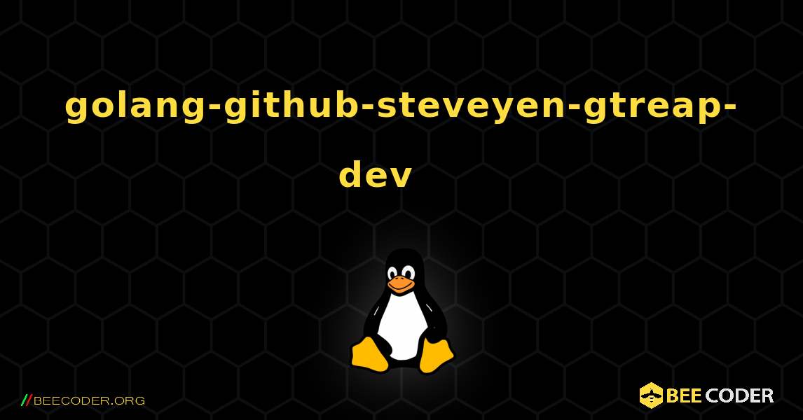 golang-github-steveyen-gtreap-dev 를 설치하는 방법. Linux