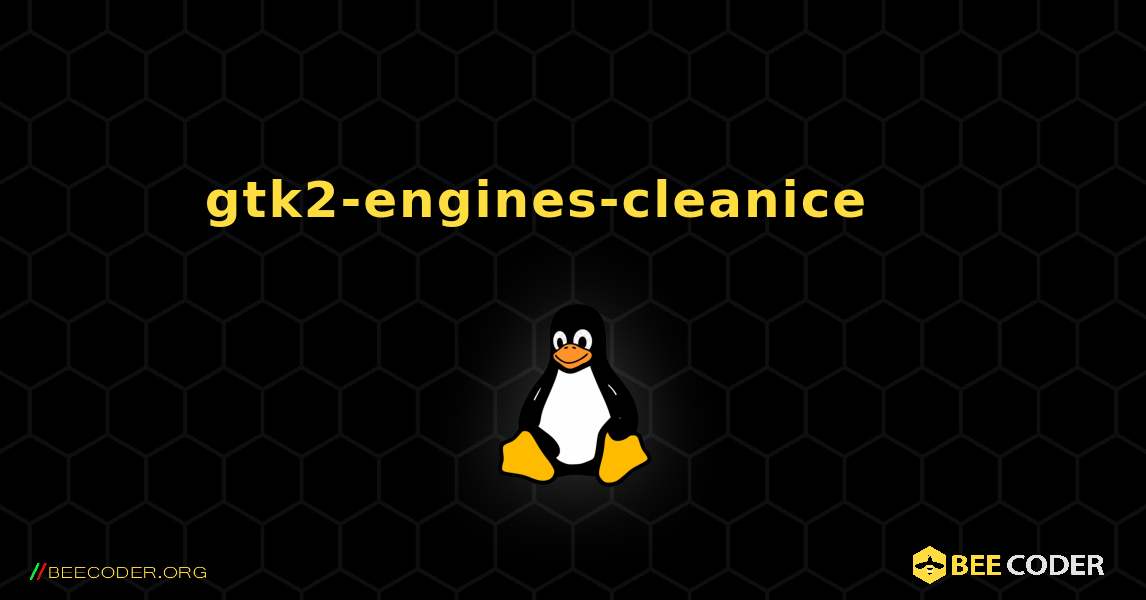 gtk2-engines-cleanice 를 설치하는 방법. Linux