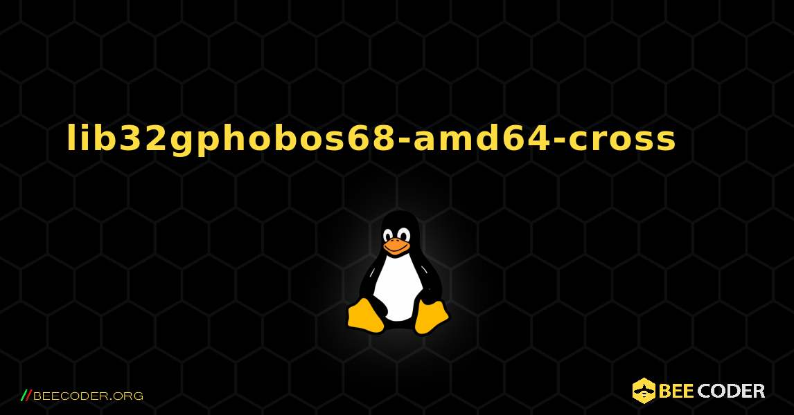 lib32gphobos68-amd64-cross 를 설치하는 방법. Linux