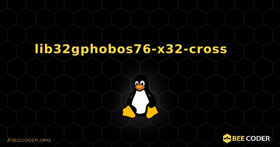 lib32gphobos76-x32-cross 를 설치하는 방법. Linux