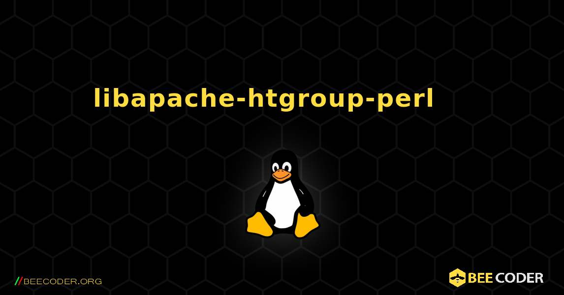 libapache-htgroup-perl 를 설치하는 방법. Linux