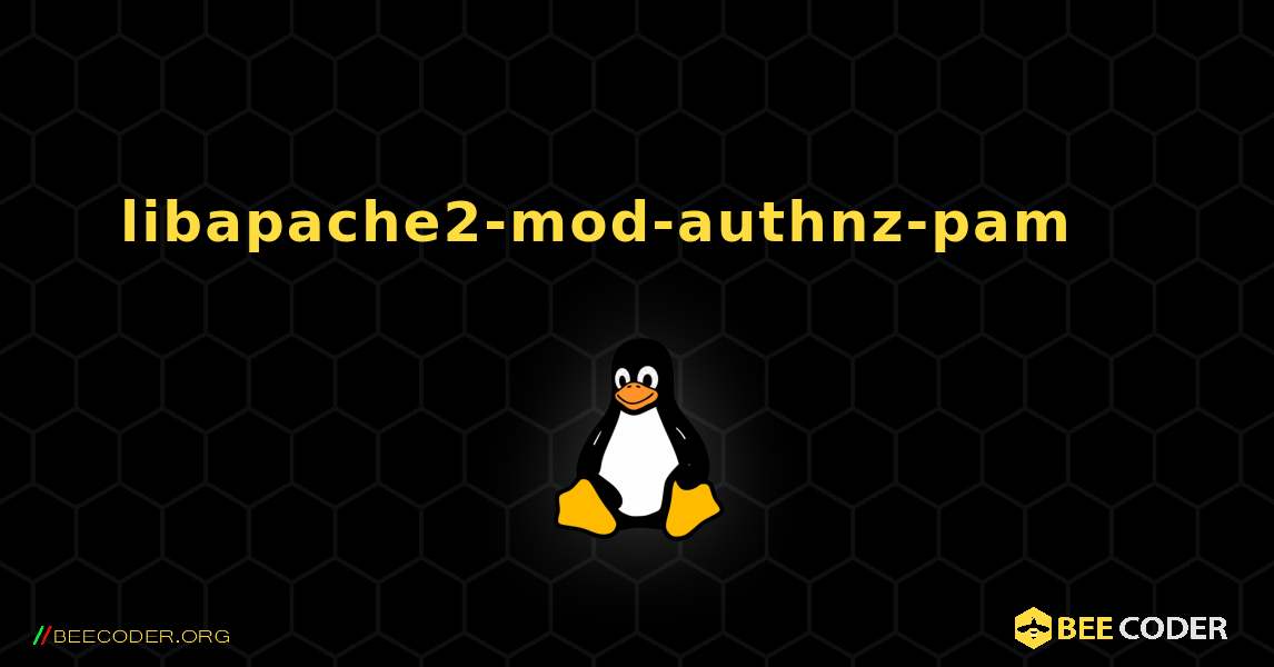 libapache2-mod-authnz-pam 를 설치하는 방법. Linux