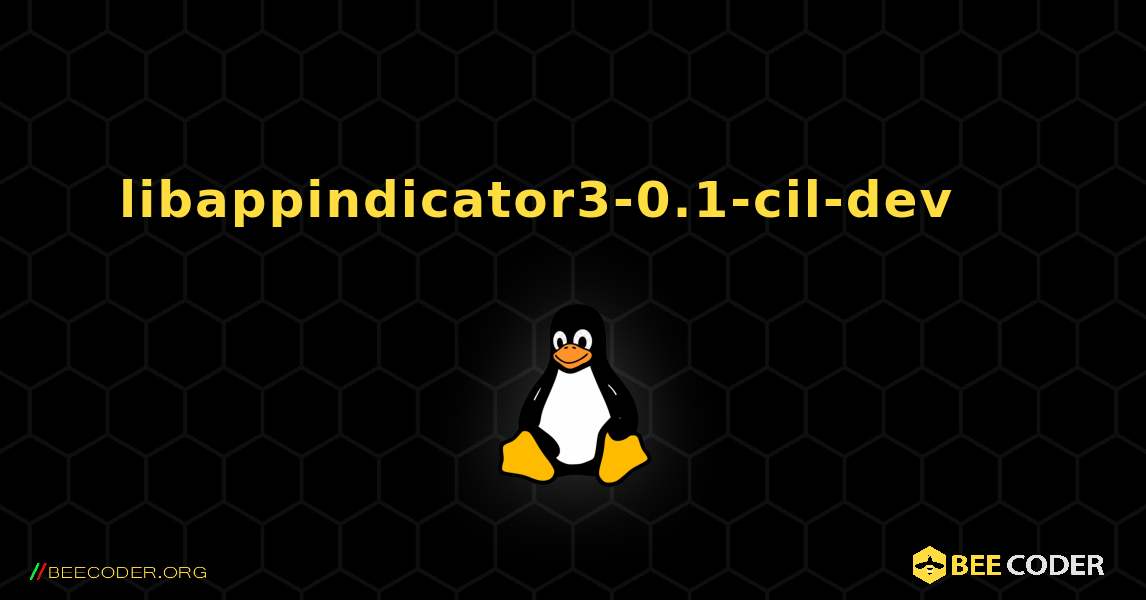 libappindicator3-0.1-cil-dev 를 설치하는 방법. Linux