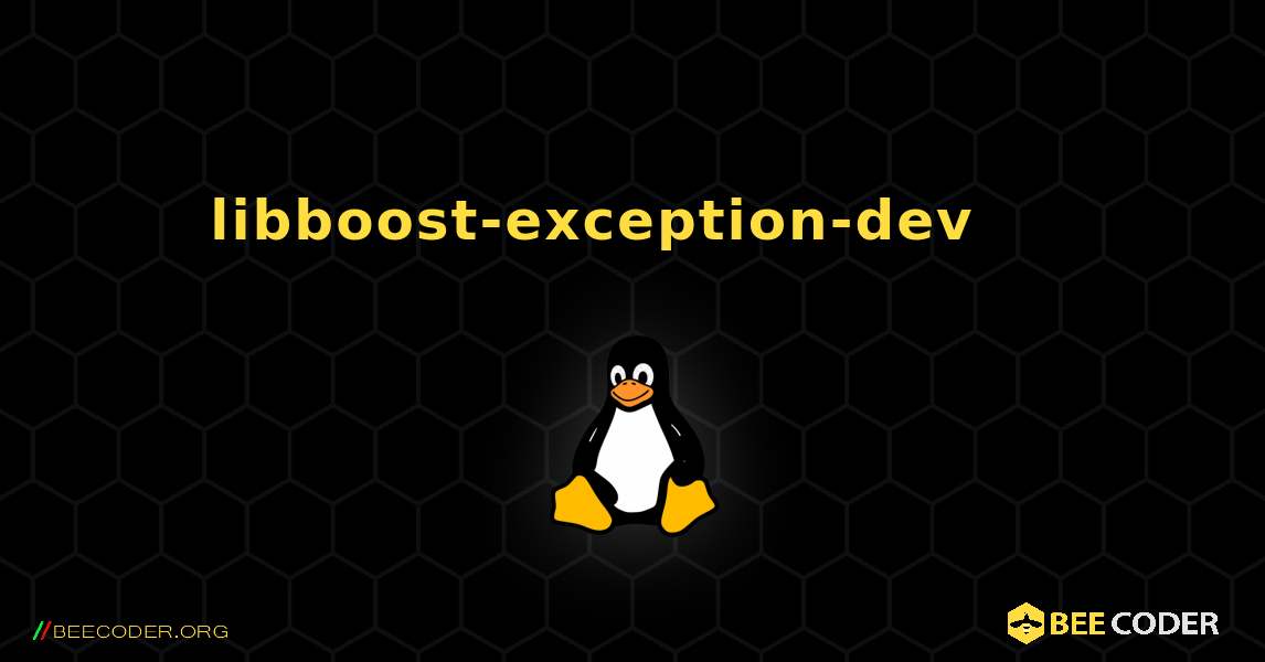libboost-exception-dev 를 설치하는 방법. Linux