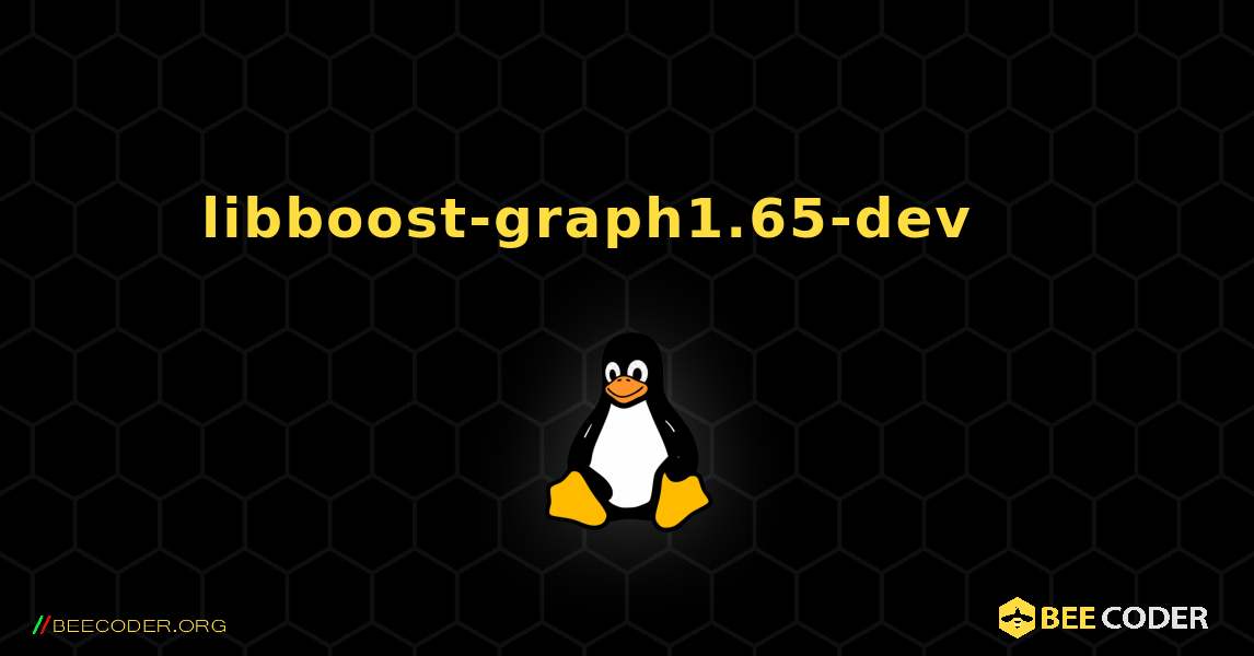 libboost-graph1.65-dev 를 설치하는 방법. Linux