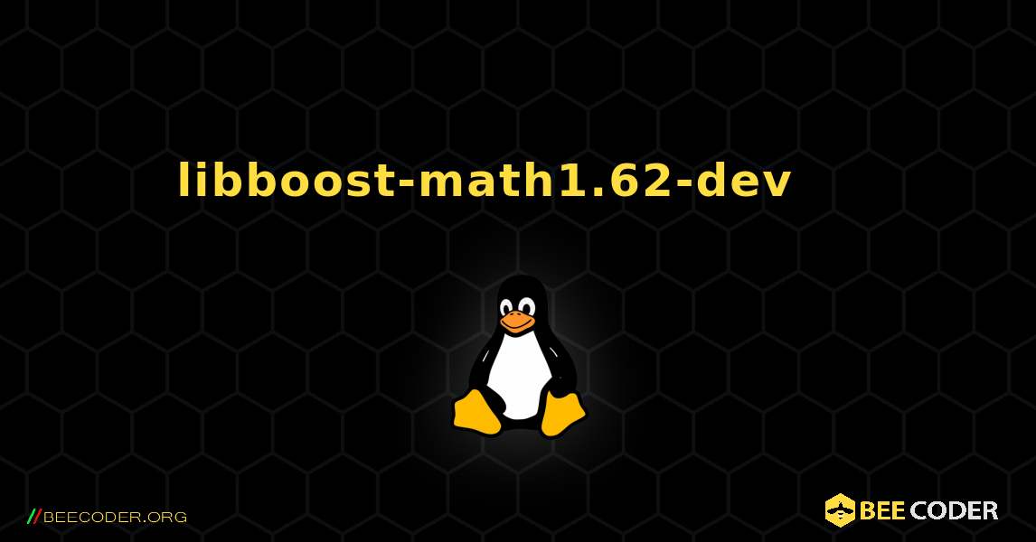 libboost-math1.62-dev 를 설치하는 방법. Linux
