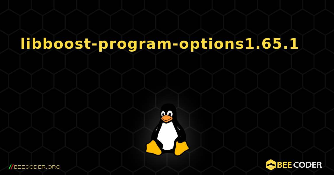 libboost-program-options1.65.1 를 설치하는 방법. Linux
