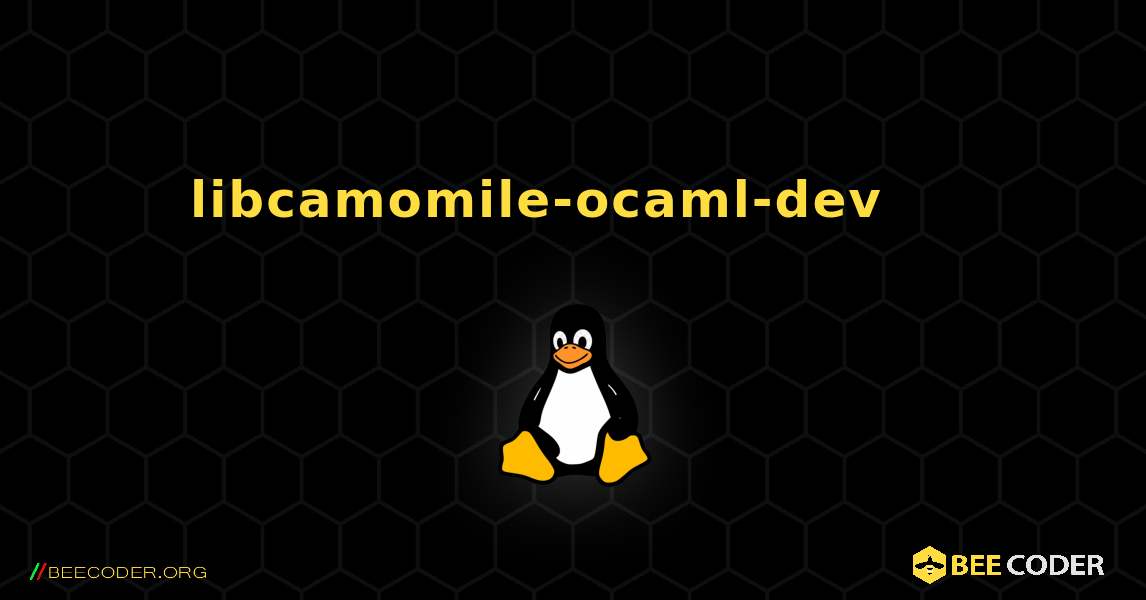 libcamomile-ocaml-dev 를 설치하는 방법. Linux