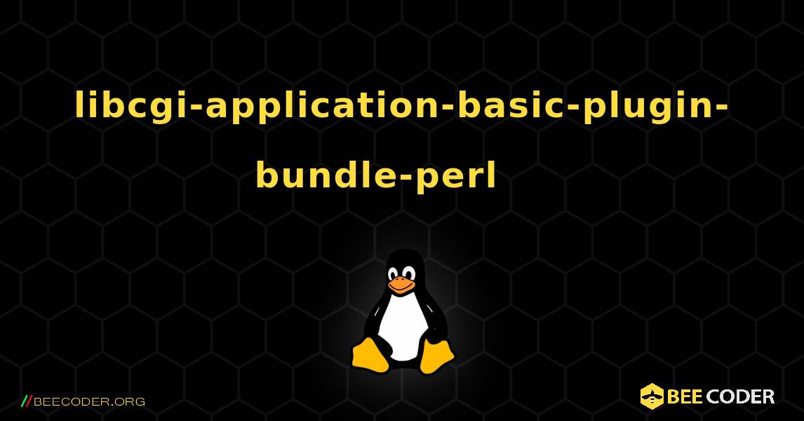 libcgi-application-basic-plugin-bundle-perl 를 설치하는 방법. Linux