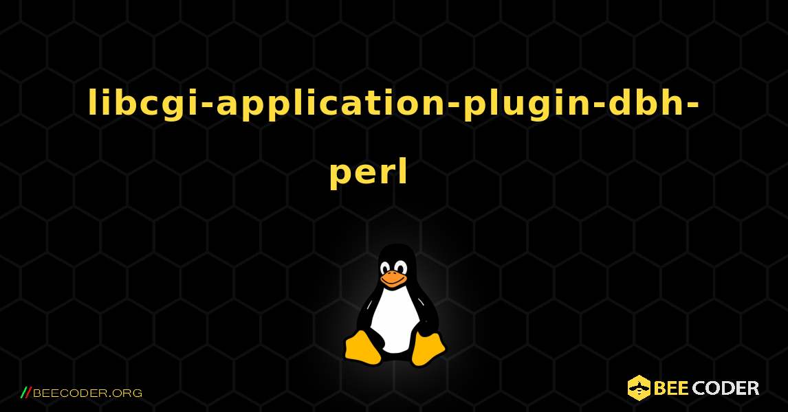 libcgi-application-plugin-dbh-perl 를 설치하는 방법. Linux