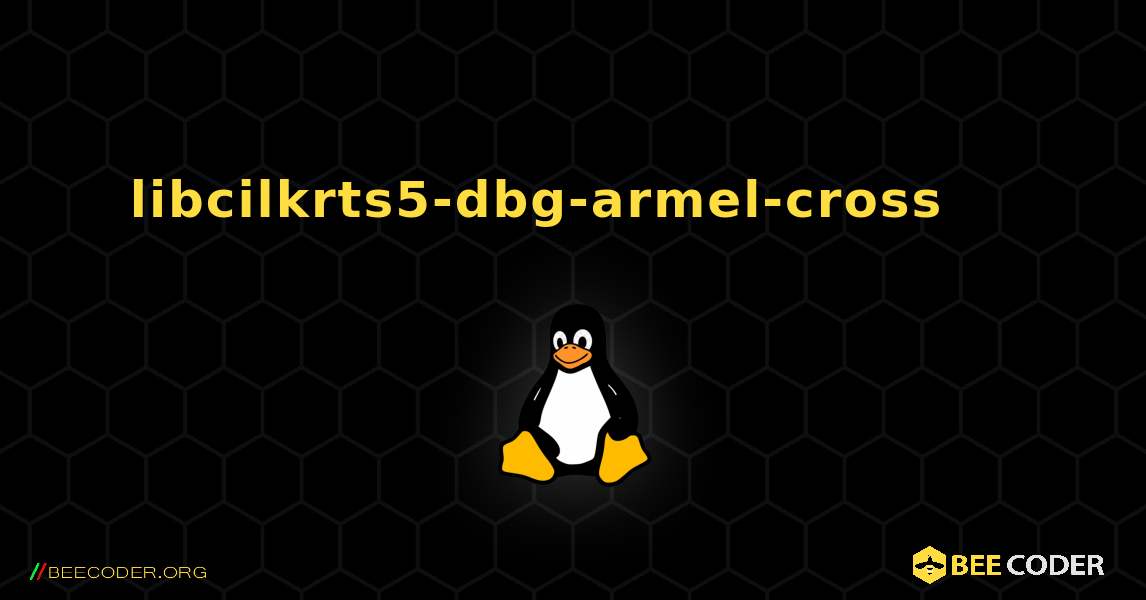 libcilkrts5-dbg-armel-cross 를 설치하는 방법. Linux