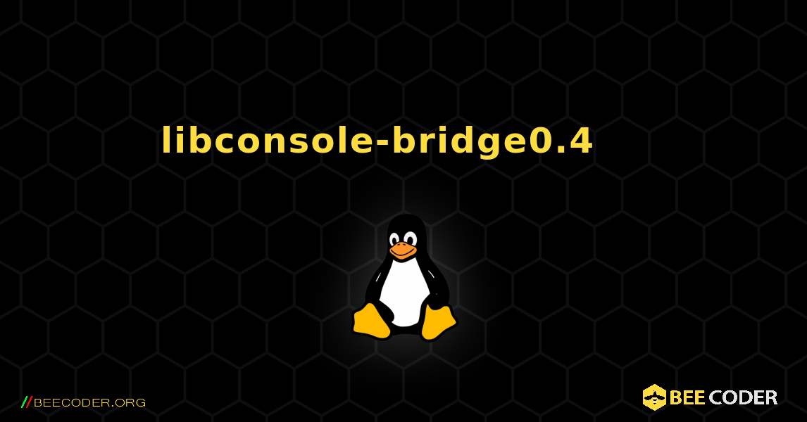 libconsole-bridge0.4 를 설치하는 방법. Linux