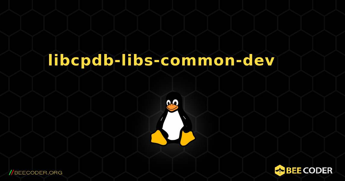 libcpdb-libs-common-dev 를 설치하는 방법. Linux