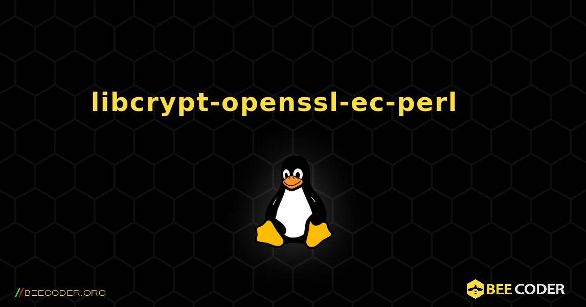 libcrypt-openssl-ec-perl 를 설치하는 방법. Linux