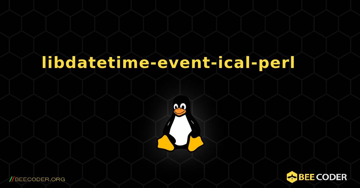 libdatetime-event-ical-perl 를 설치하는 방법. Linux