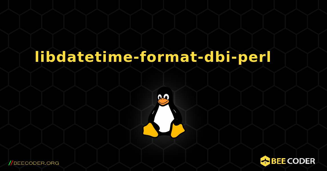 libdatetime-format-dbi-perl 를 설치하는 방법. Linux