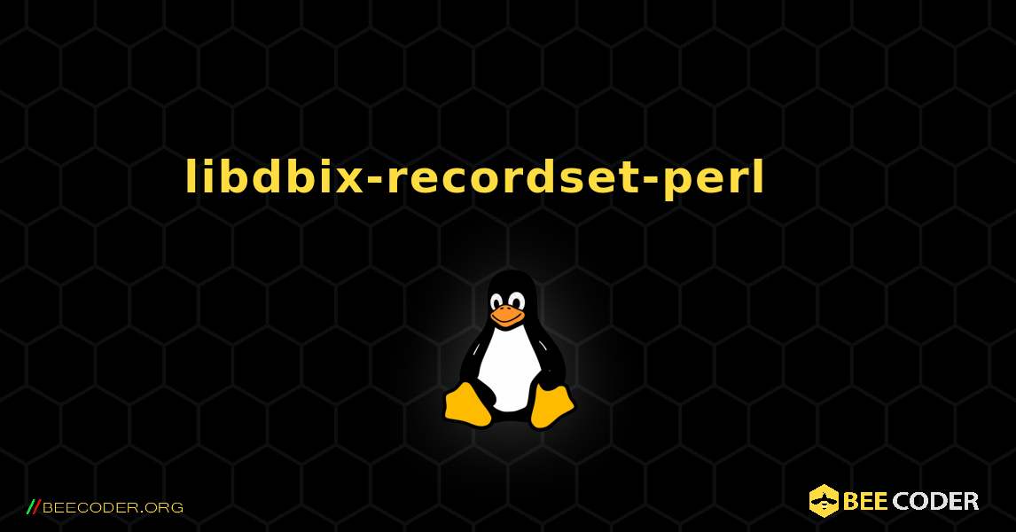 libdbix-recordset-perl 를 설치하는 방법. Linux