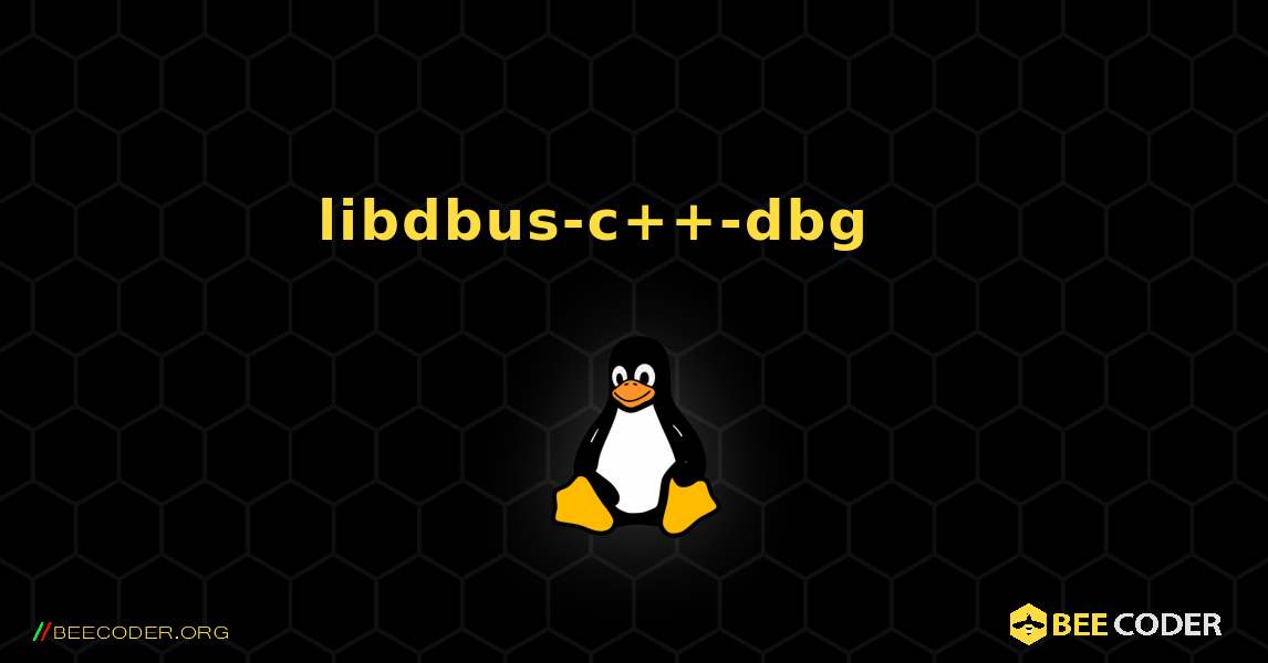 libdbus-c++-dbg 를 설치하는 방법. Linux