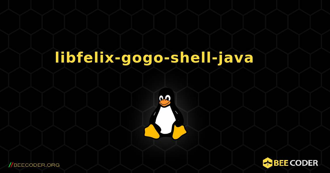 libfelix-gogo-shell-java 를 설치하는 방법. Linux