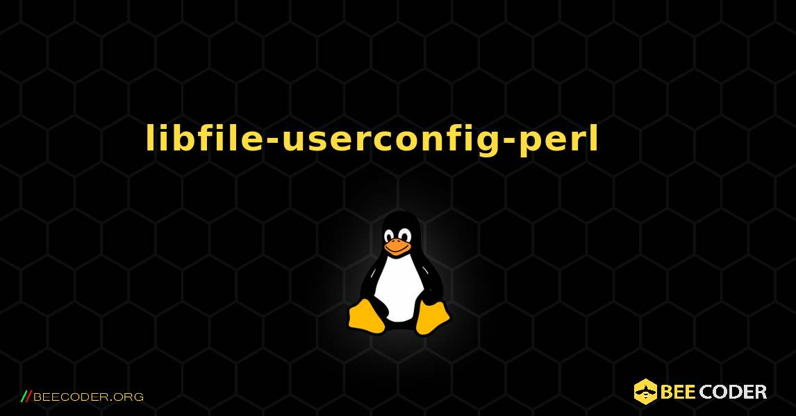 libfile-userconfig-perl 를 설치하는 방법. Linux