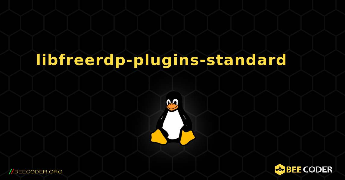 libfreerdp-plugins-standard 를 설치하는 방법. Linux