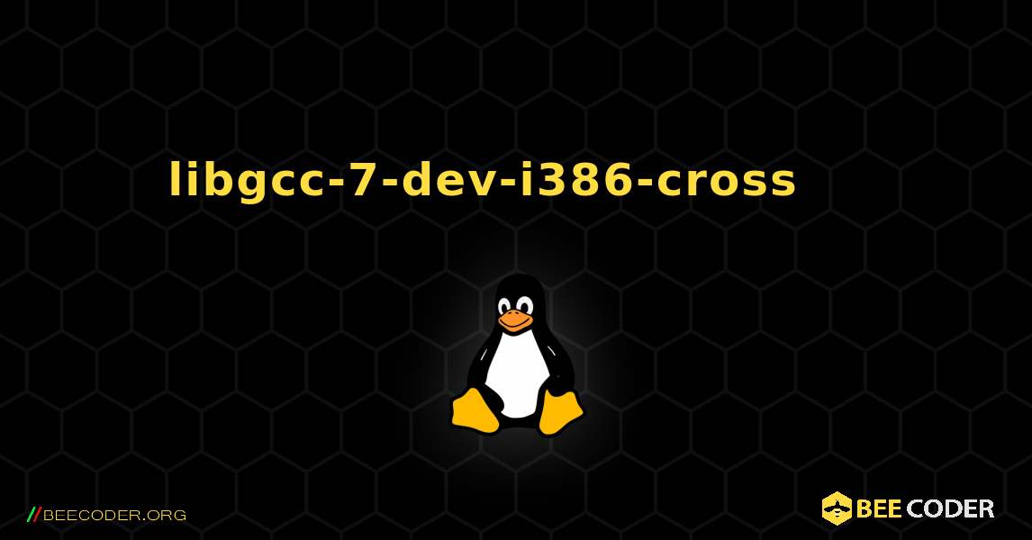 libgcc-7-dev-i386-cross 를 설치하는 방법. Linux