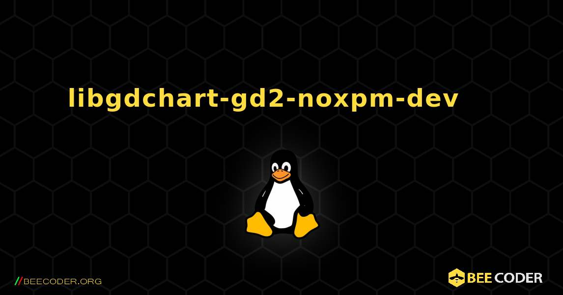 libgdchart-gd2-noxpm-dev 를 설치하는 방법. Linux
