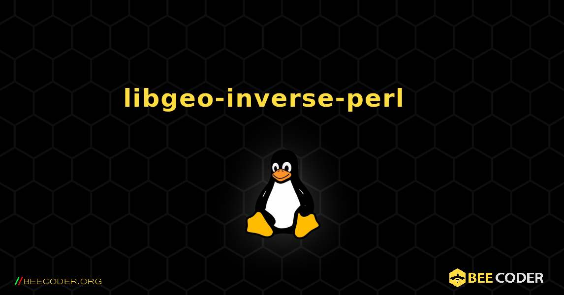 libgeo-inverse-perl 를 설치하는 방법. Linux