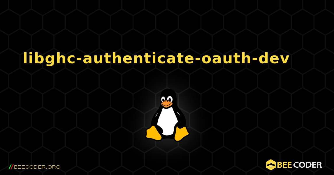 libghc-authenticate-oauth-dev 를 설치하는 방법. Linux