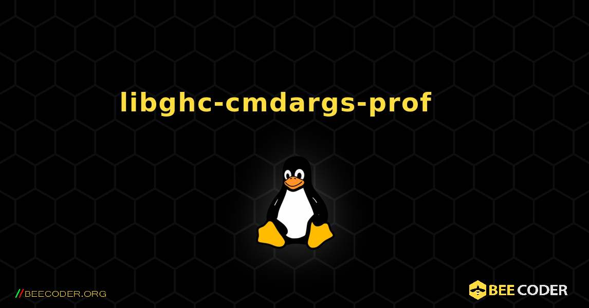 libghc-cmdargs-prof 를 설치하는 방법. Linux