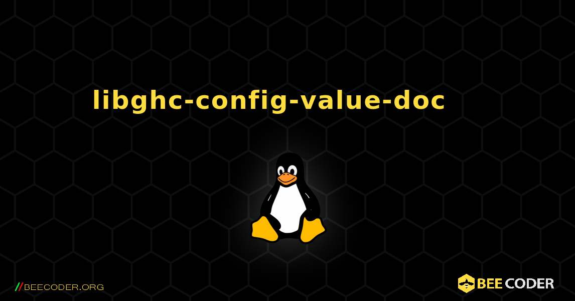 libghc-config-value-doc 를 설치하는 방법. Linux
