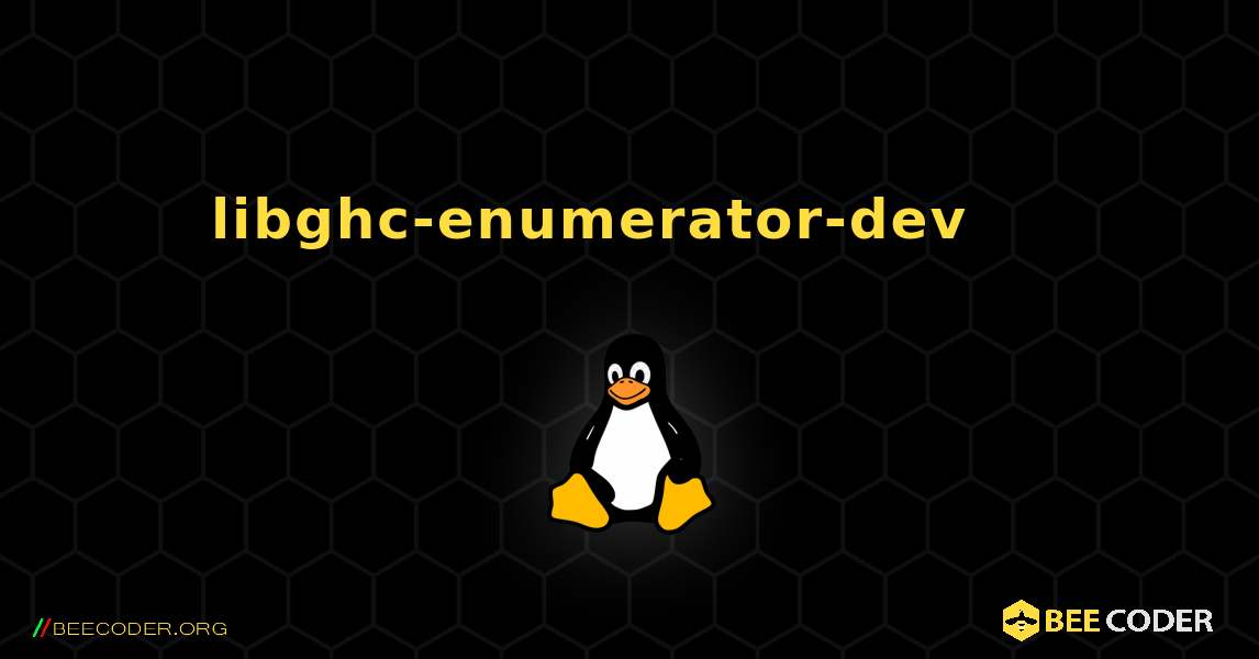 libghc-enumerator-dev 를 설치하는 방법. Linux