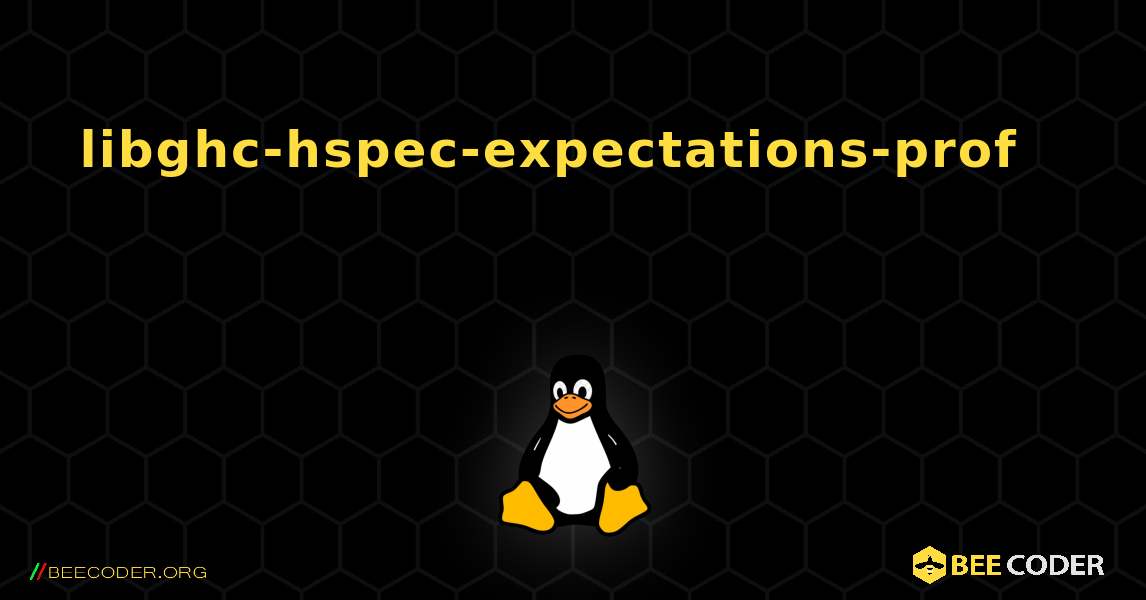 libghc-hspec-expectations-prof 를 설치하는 방법. Linux