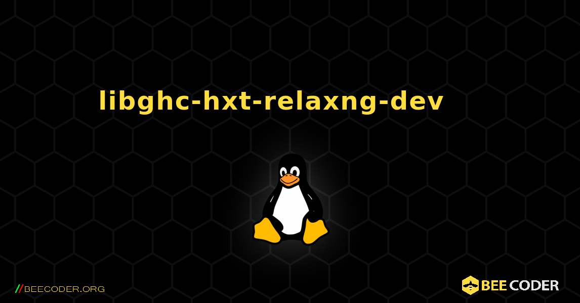 libghc-hxt-relaxng-dev 를 설치하는 방법. Linux