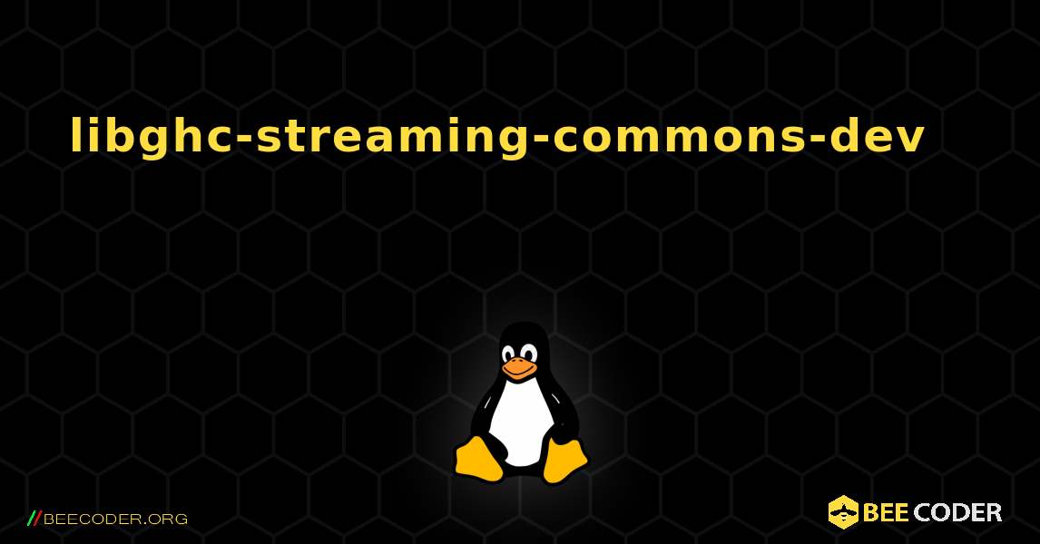 libghc-streaming-commons-dev 를 설치하는 방법. Linux