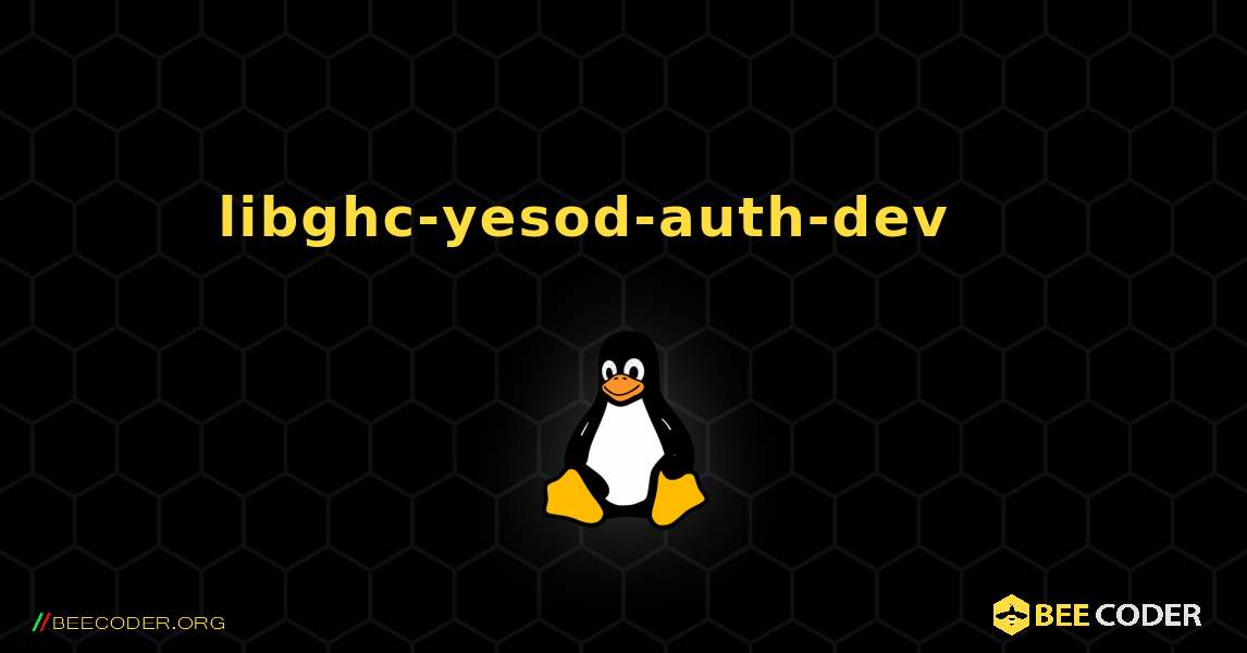 libghc-yesod-auth-dev 를 설치하는 방법. Linux