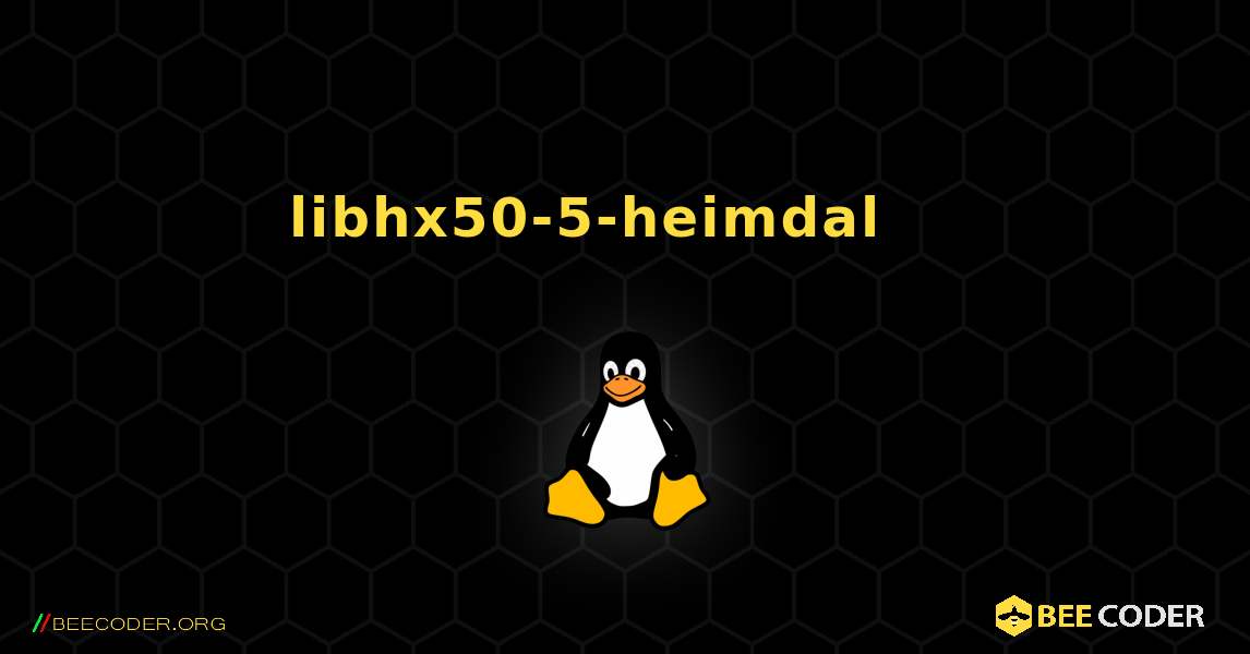 libhx50-5-heimdal 를 설치하는 방법. Linux