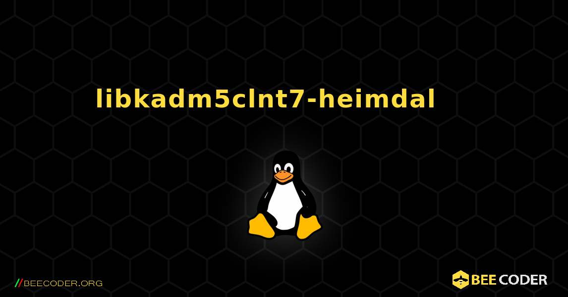 libkadm5clnt7-heimdal 를 설치하는 방법. Linux