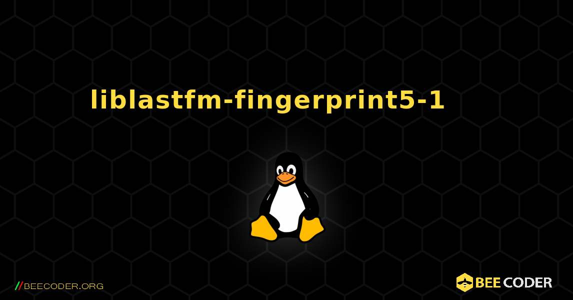 liblastfm-fingerprint5-1 를 설치하는 방법. Linux