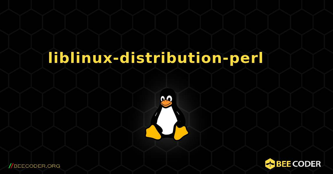liblinux-distribution-perl 를 설치하는 방법. Linux