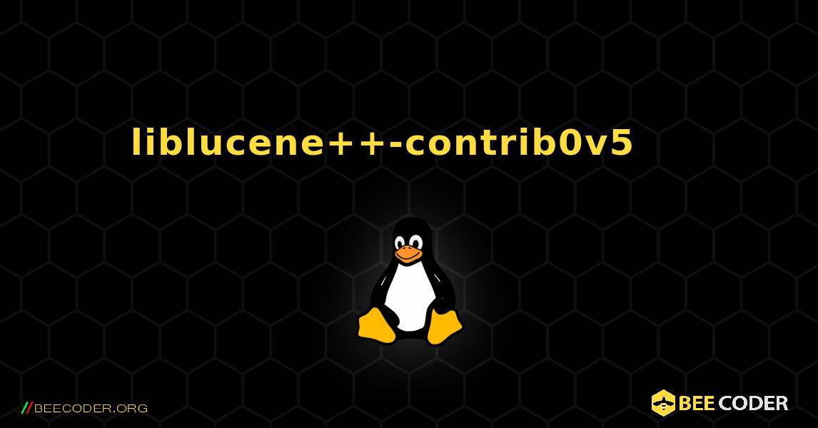 liblucene++-contrib0v5 를 설치하는 방법. Linux