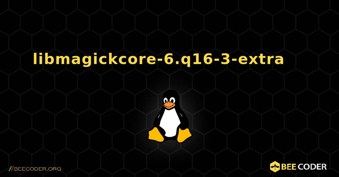 libmagickcore-6.q16-3-extra 를 설치하는 방법. Linux