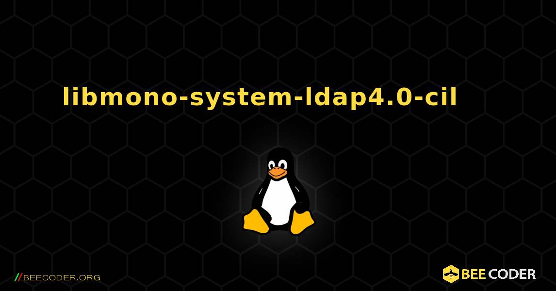 libmono-system-ldap4.0-cil 를 설치하는 방법. Linux