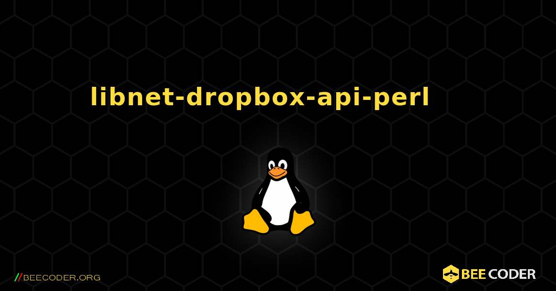 libnet-dropbox-api-perl 를 설치하는 방법. Linux