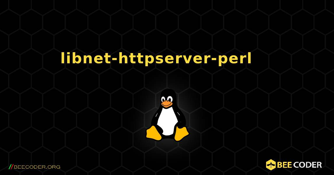 libnet-httpserver-perl 를 설치하는 방법. Linux