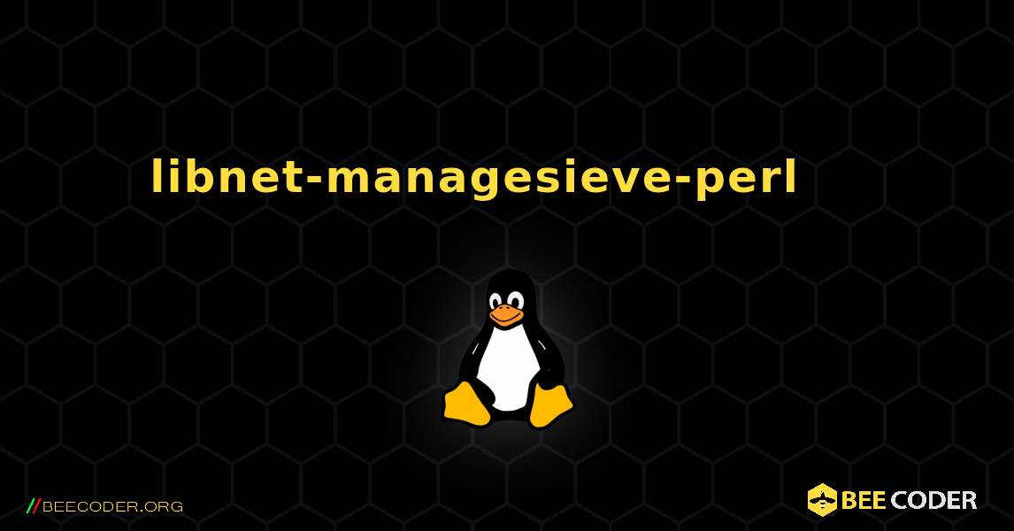 libnet-managesieve-perl 를 설치하는 방법. Linux