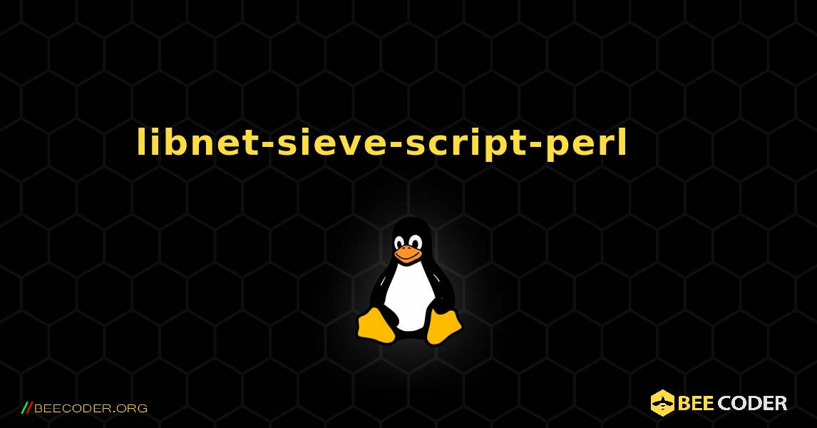 libnet-sieve-script-perl 를 설치하는 방법. Linux