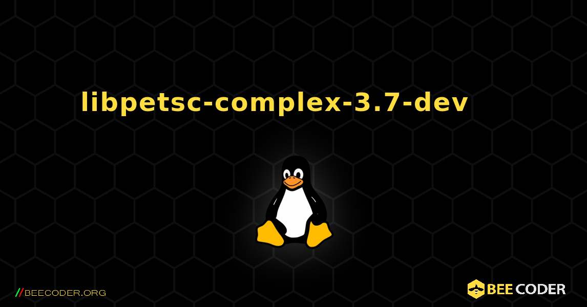 libpetsc-complex-3.7-dev 를 설치하는 방법. Linux
