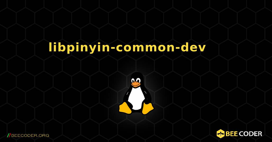 libpinyin-common-dev 를 설치하는 방법. Linux